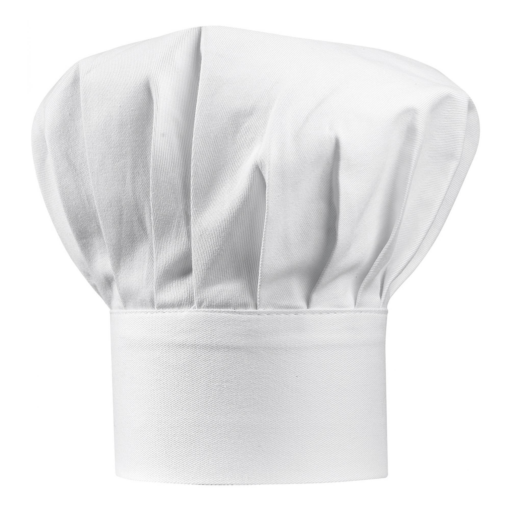KOCHMÜTZE Chef weiß 27 x 33 cm - Weiß, Textil (27/33cm) - Winkler