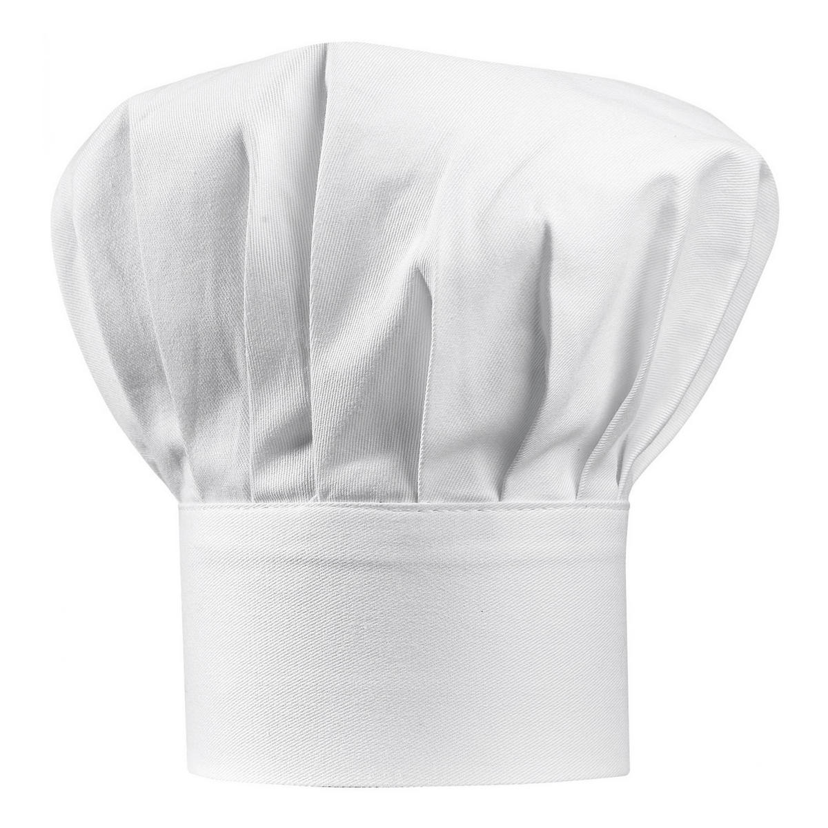 KOCHMÜTZE Chef weiß 27 x 33 cm - Weiß, Textil (27/33cm) - Winkler