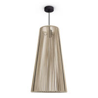 PENDELLEUCHTE Hugo Pd1 Mayve - Schwarz, Metall (32/32/60cm) - Paco Home