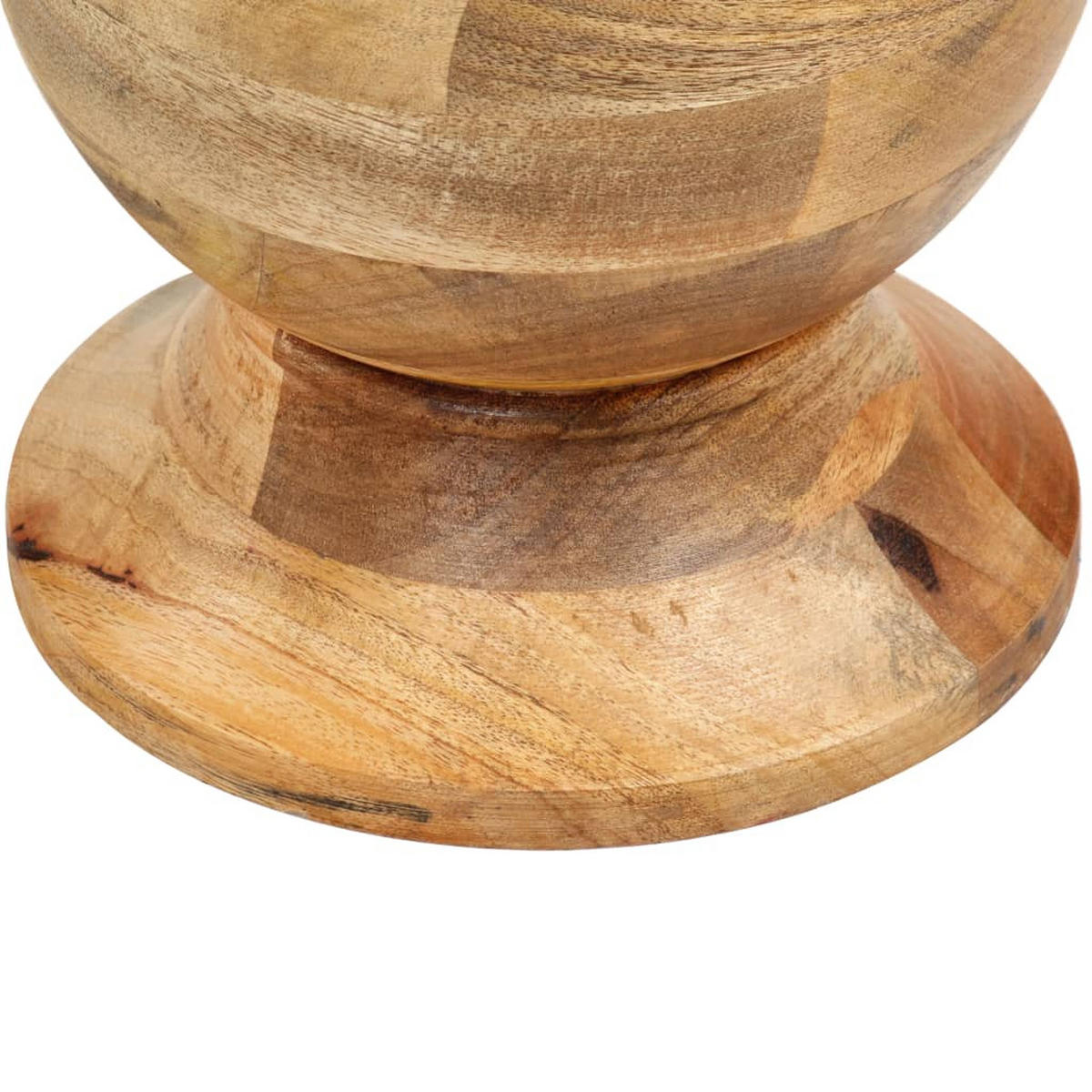 RUNDER Beistelltisch 43 x 43 x 66 cm - Braun, Holzwerkstoff (43/43/66cm) - furnicato