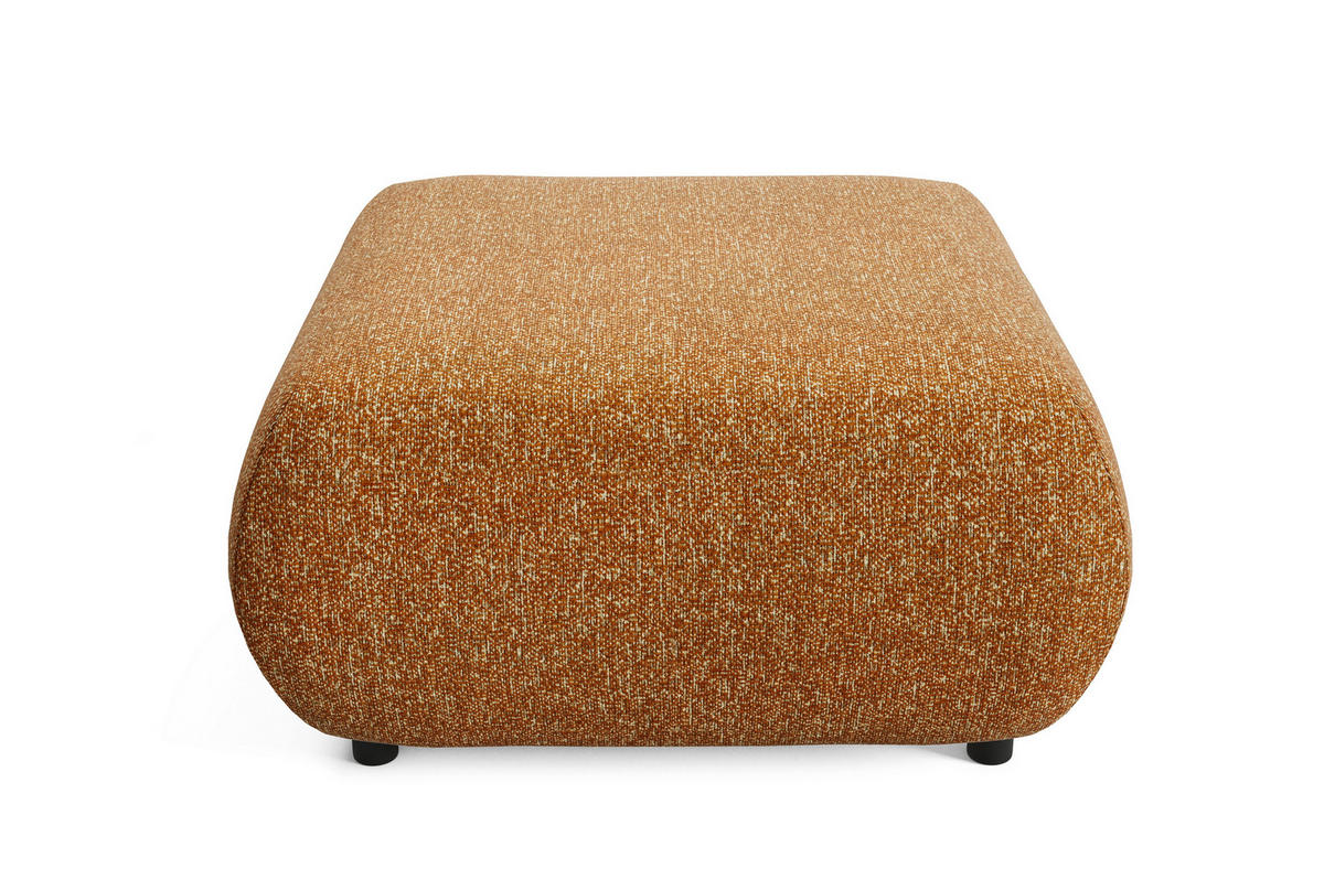 POLSTERHOCKER DELTA Modern Sitzhocker, Fußhocker Braun - Braun, Holzwerkstoff/Kunststoff (88/41/88cm) - MASSENO