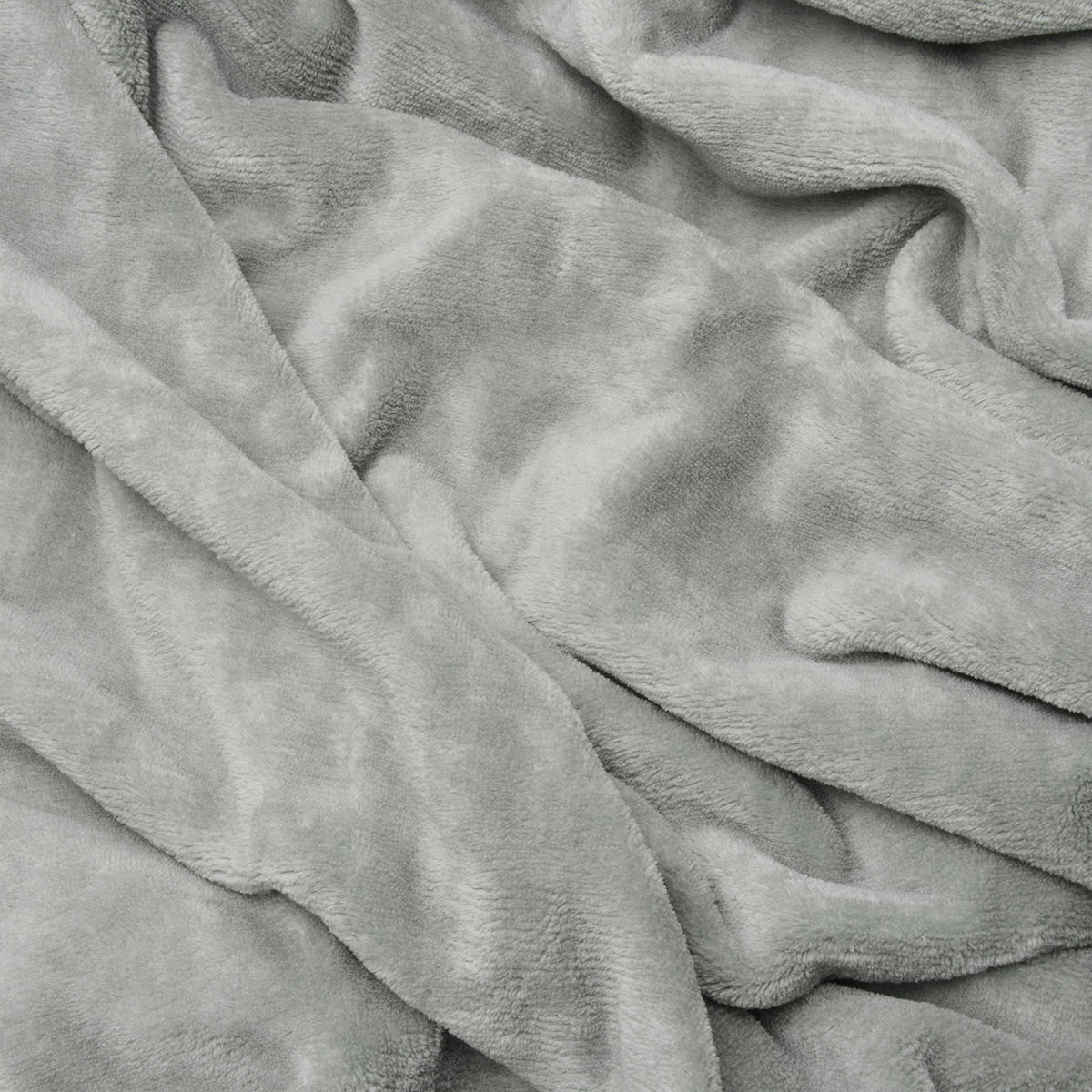 DECKE Aurelia 150/200 cm Hellgrau - Hellgrau, Textil (200/150cm) - Beautissu 