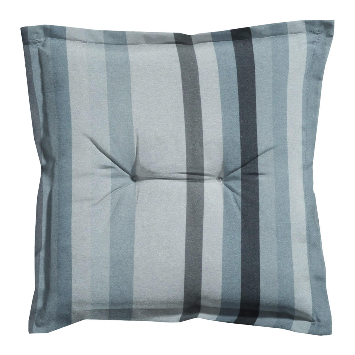 SITZKISSEN Righe 50/50 cm 4er-Set - Grau, Textil (50/5/50cm) - Madison