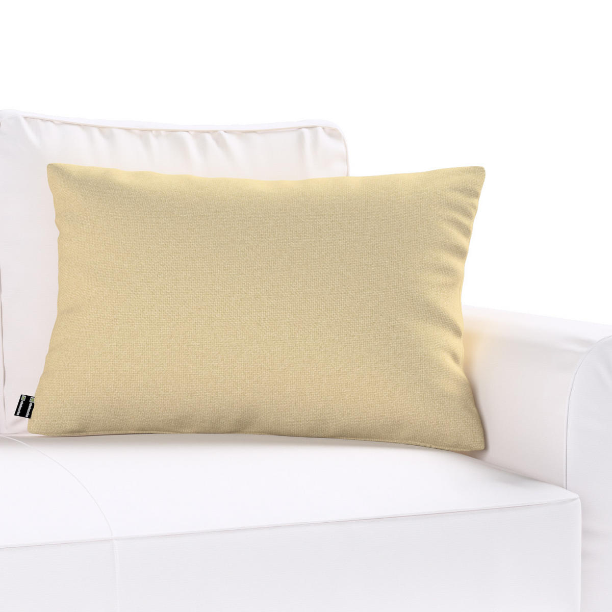 KISSENHÜLLE Living Basic olive, 47x28 cm - Olivgrün, Textil (47/28cm) - Dekoria