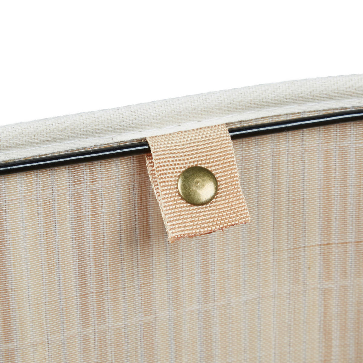 BROTKÖRBCHEN - Hellbraun, Holz/Textil (33.5/16.5/23.5cm) - Relaxdays