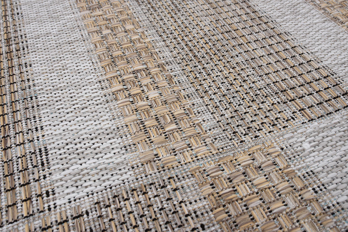 TEPPICH MELISSA Grau 140/200 cm - Grau, Kunststoff (140/200cm) - Tapiso