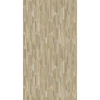 FOTOTAPETE 3D Holzoptik 150 x 279 cm - Beige, Papier (150/279cm) - Origin Wallcoverings