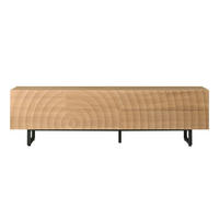 TV-LOWBOARD Naturfarben 180/38/51.5 cm - Naturfarben, Holzwerkstoff (180/51.5/38cm) - PANGIVO