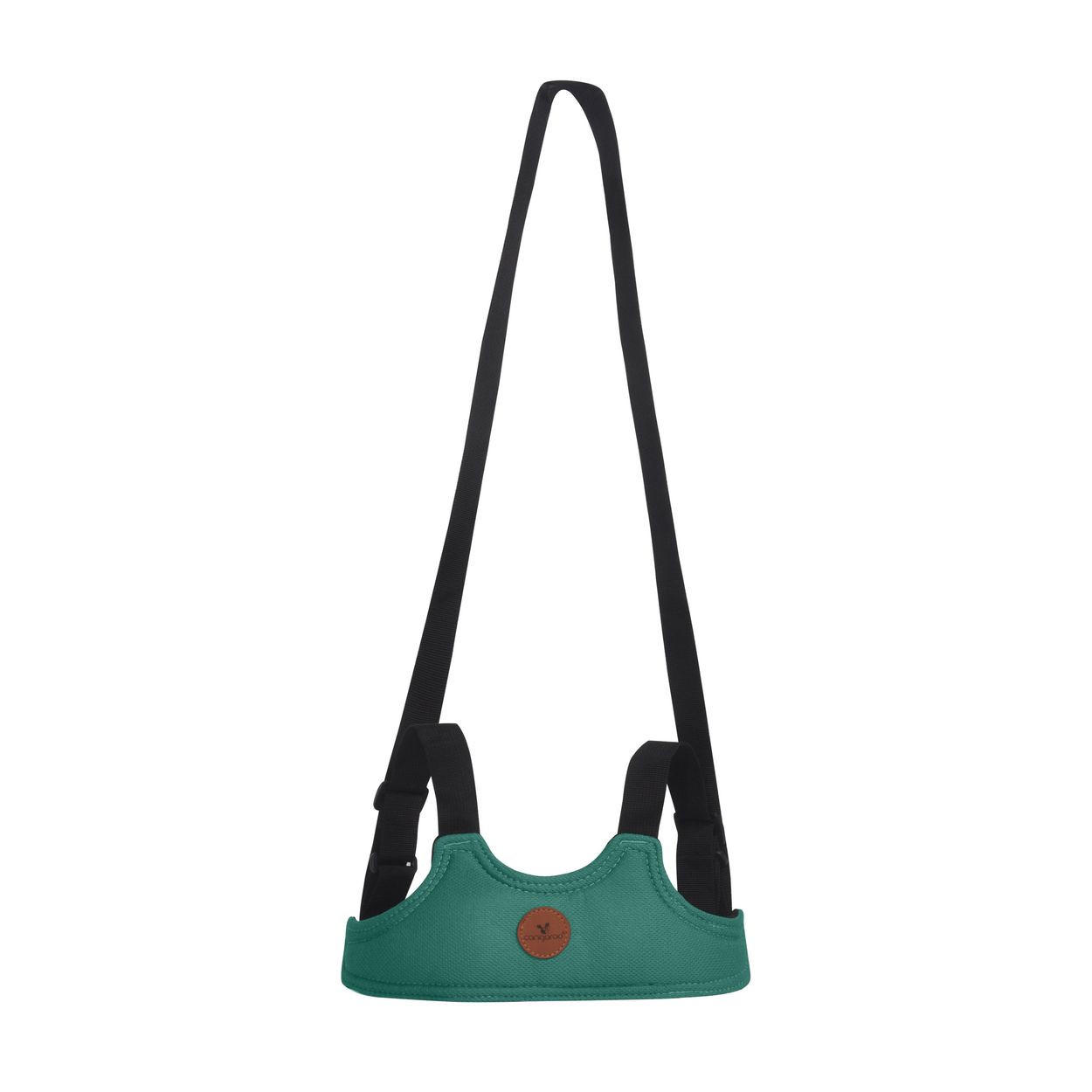 LAUFLERNHILFE Safety grün Riemen verstellbar Laufleine Sicherheitsgurt - Grün, Textil (10/60/24cm) - Cangaroo