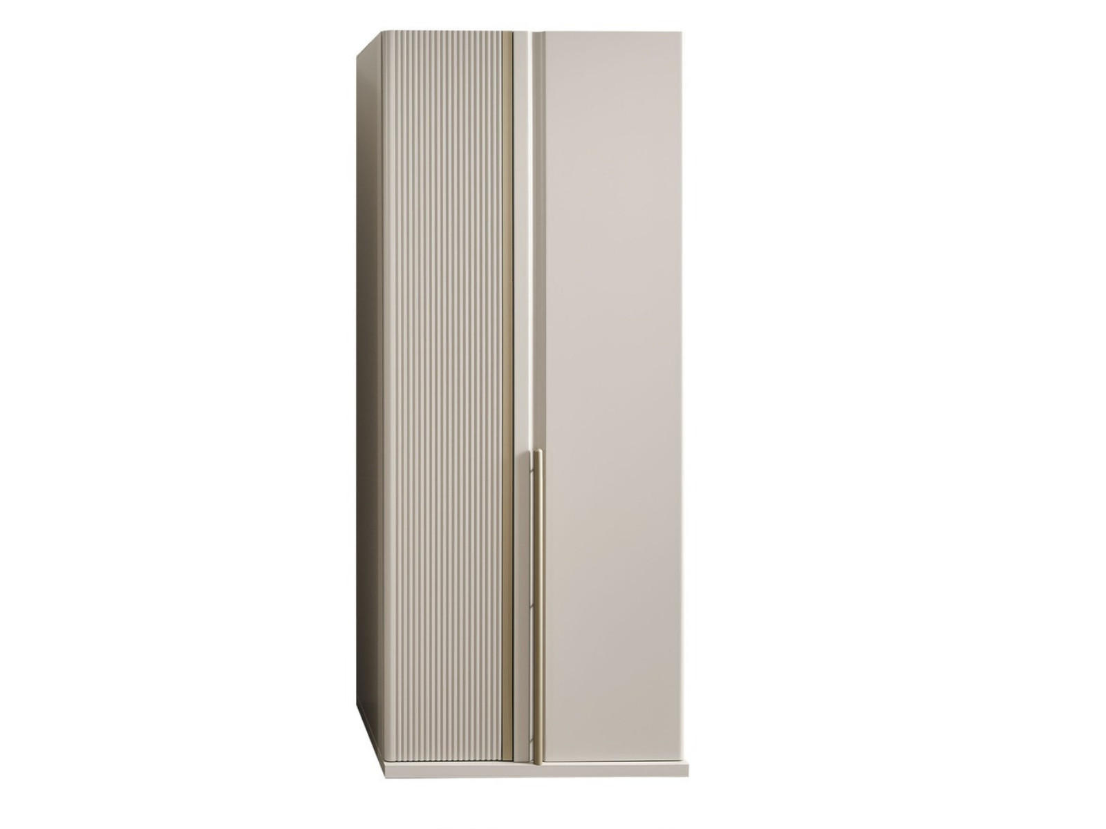 KLEIDERSCHRANK Vega 2 trg. - Beige, Holzwerkstoff (87/212/63cm)