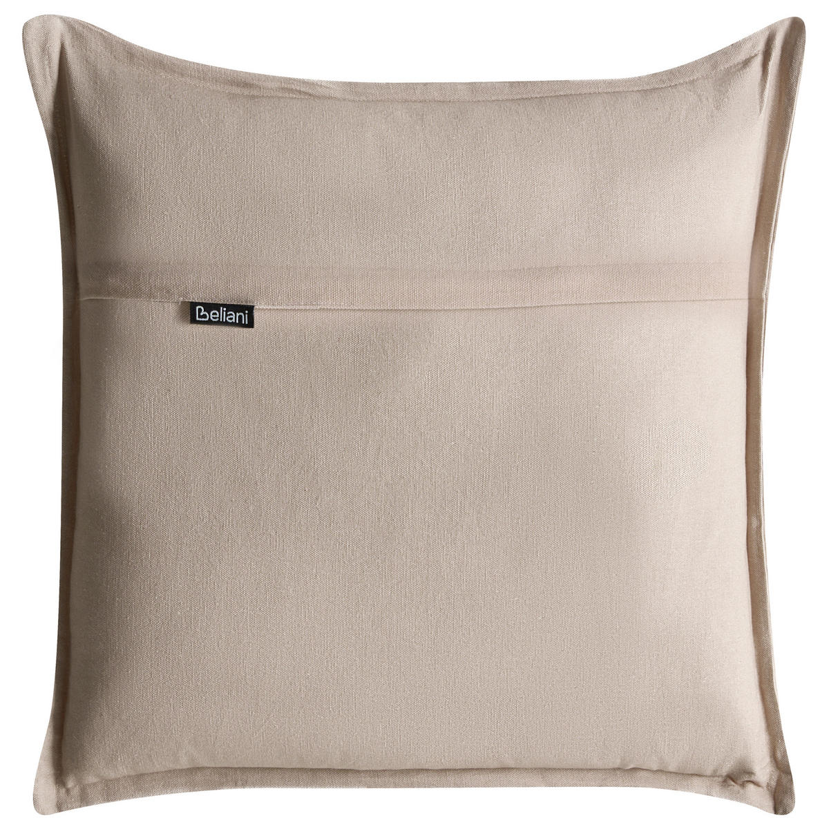 DEKOKISSEN 2er-Set Weiß 45/45 cm Ferna - Weiß, Textil (45/45cm) - Beliani