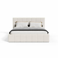 POLSTERBETT Malfo Slim 120x200 cm, Weiß - Weiß, Textil (120/200cm) - Fedve