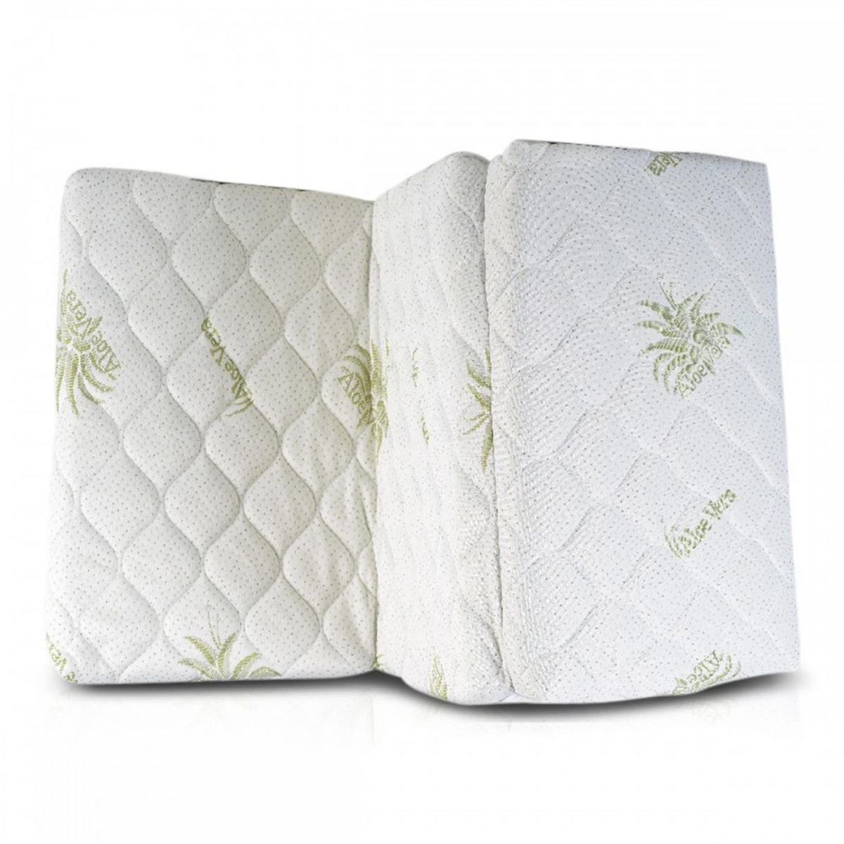 KLAPPMATRATZE Dreamland 120 x 60 x 5 cm weiß Faltmatratze, 120 x 60 x 5 cm, Bezug waschbar - Weiß, Textil - Moni