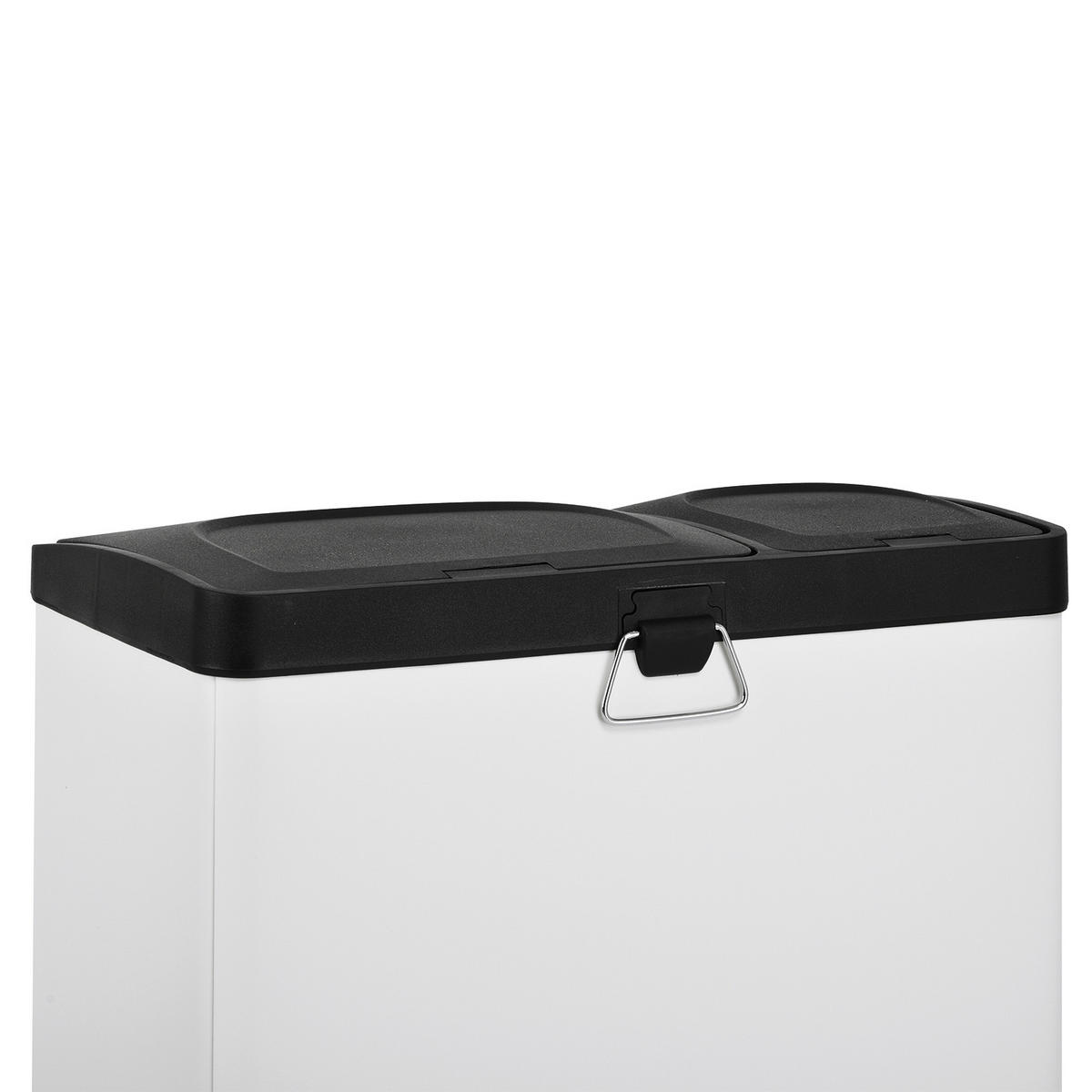 MÜLLEIMER TC2Combo35 - Weiß, Metall (48/49/27cm) - SVITA