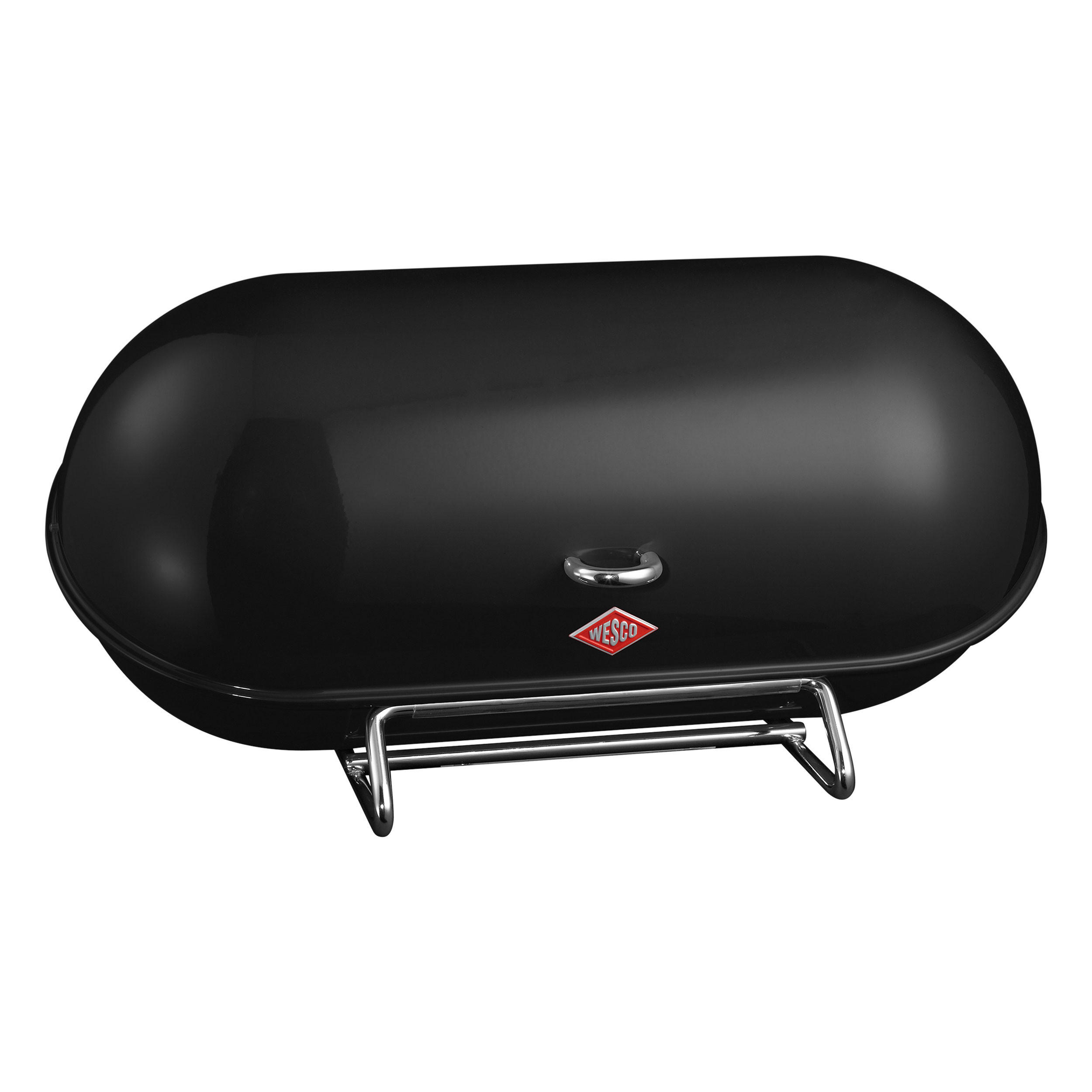 BROTKASTEN Breadboy Schwarz - Schwarz, Metall (44.3/21/23cm) - Wesco