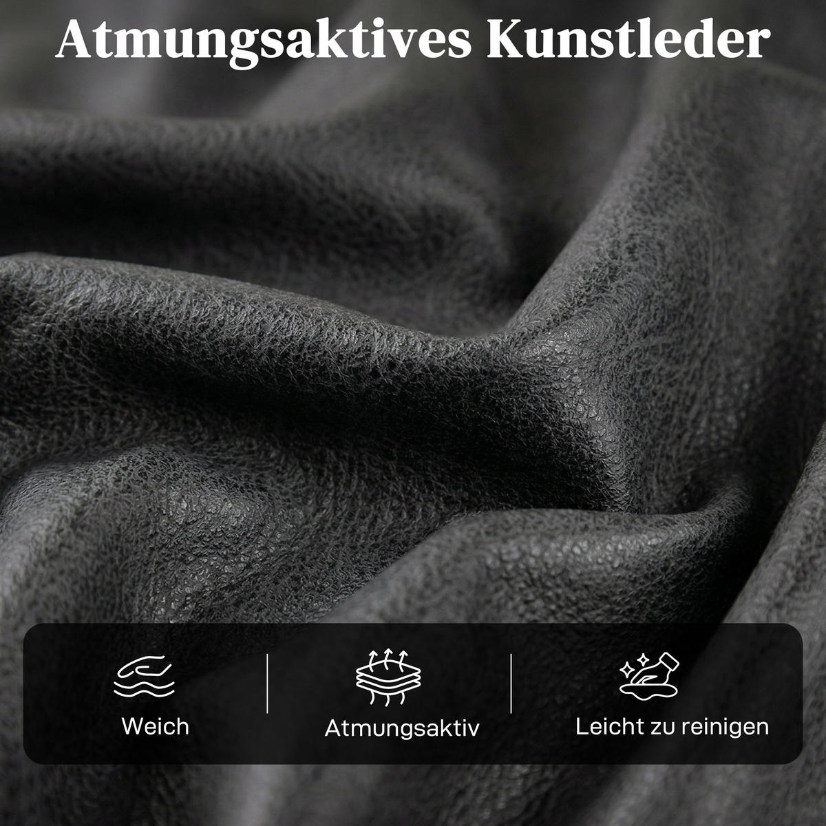 RELAXSESSEL DE-06440 elektrischer Lift, 170° Zero-Gravity, Doppelmotor Schwarz - Schwarz, Metall (87/105/96cm) - ComfortXL