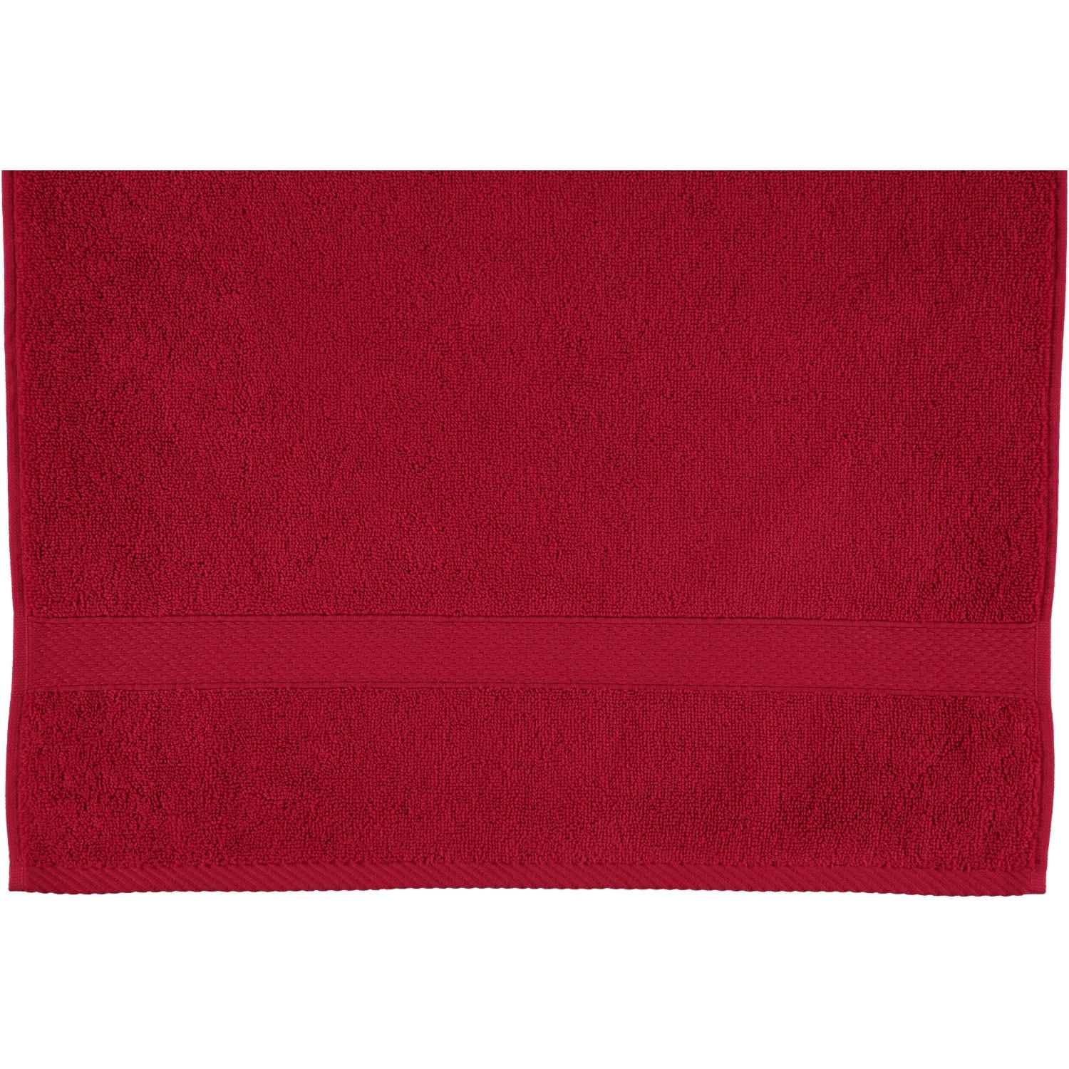 GÄSTETUCH DIAMANT BORDEAUX - 280 - Rot, Textil (30/50cm) - Egeria