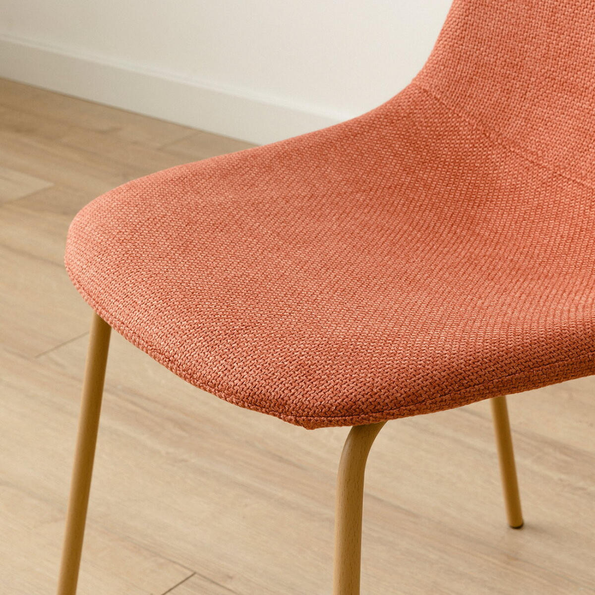 STUHL Trive Terrakotta 46 cm x 84 cm - Terracotta, Textil (46/84/55cm) - Kenay Home