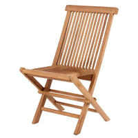 GARTENSTUHL Langton klappbar - Naturfarben, Naturmaterialien/Holz (53/89/43cm) - Mr. Deko
