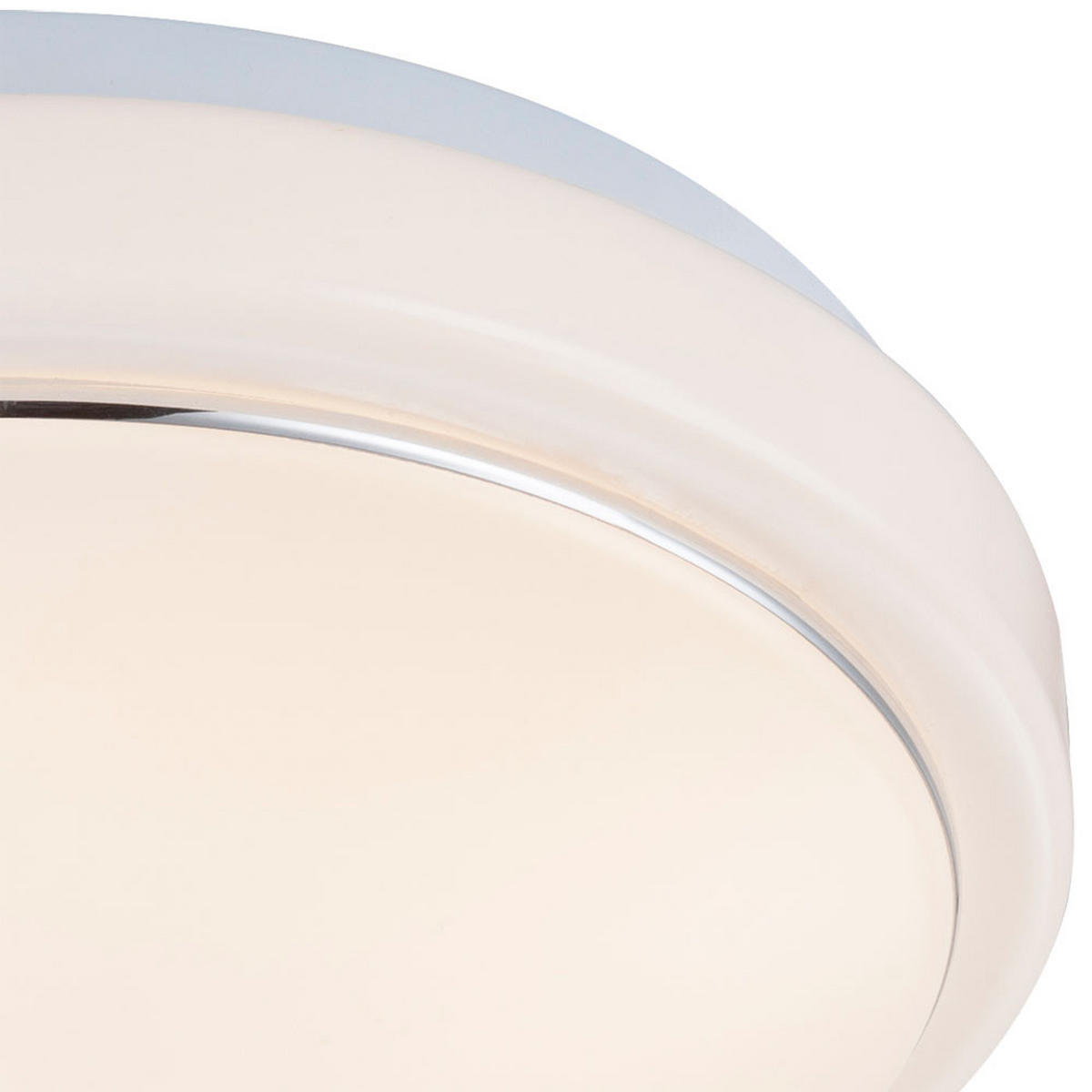 LED DECKENLEUCHTE Tamina Alu Weiß - Weiß, Metall (26/26/8cm) - Globo Lighting