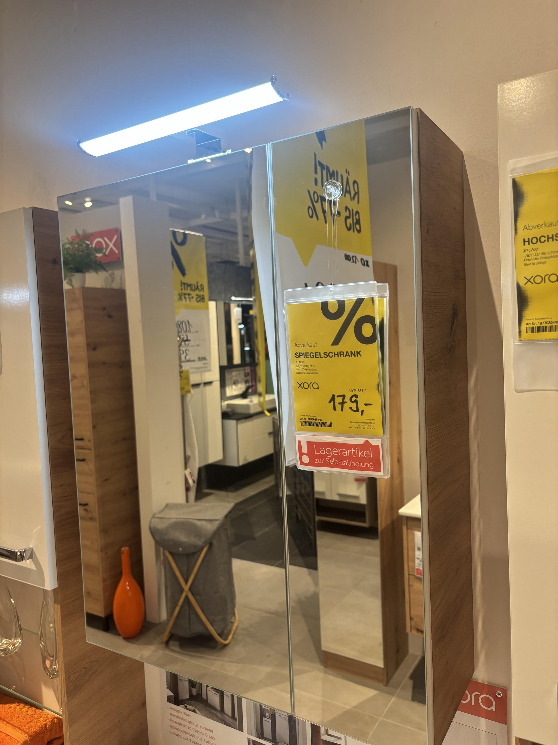 SPIEGELSCHRANK X0 1200 - Xora