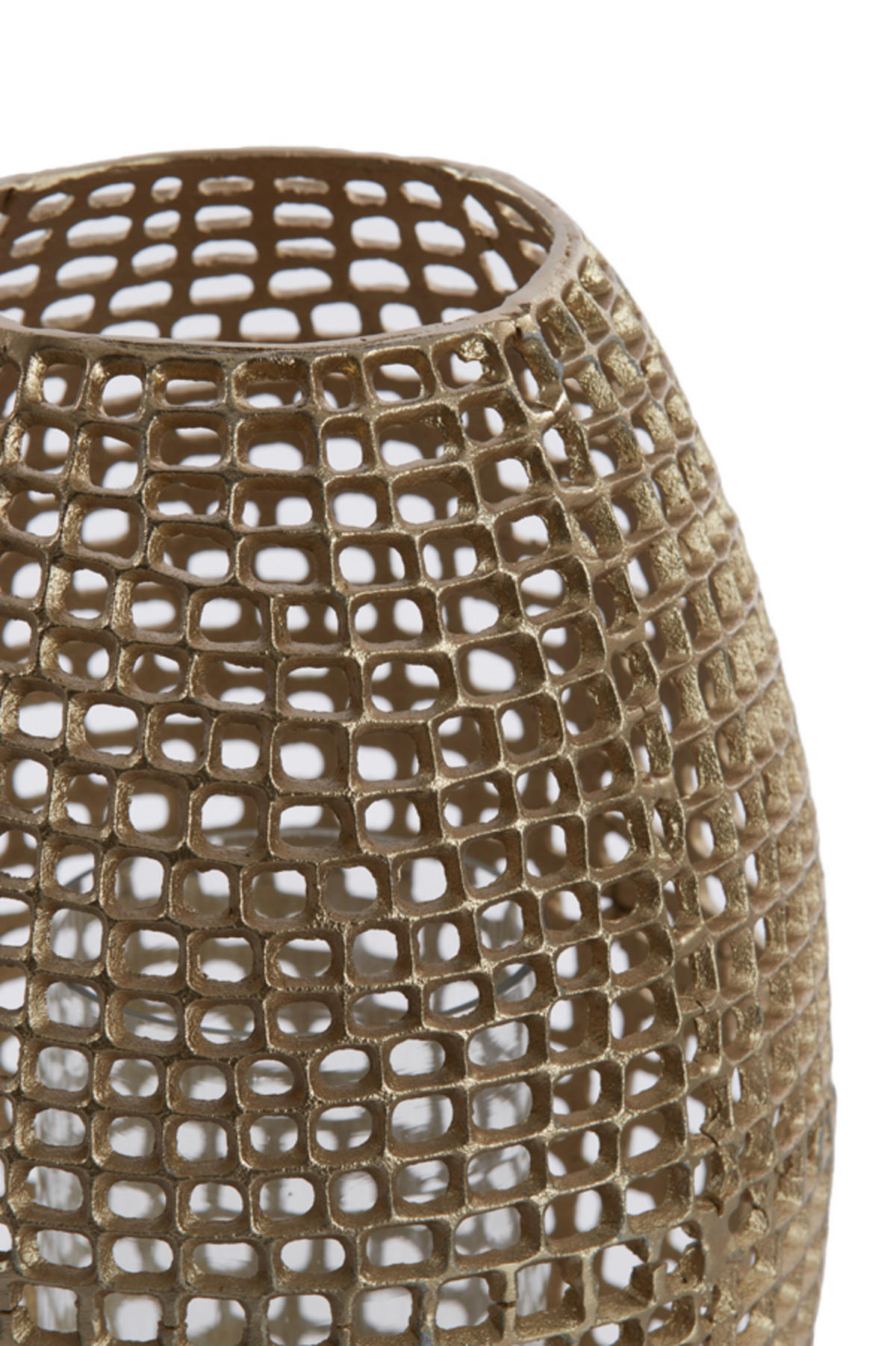 WINDLICHT Marcio Gold Ø25/39 cm - Goldfarben, Metall (25/39/25cm) - Light & Living