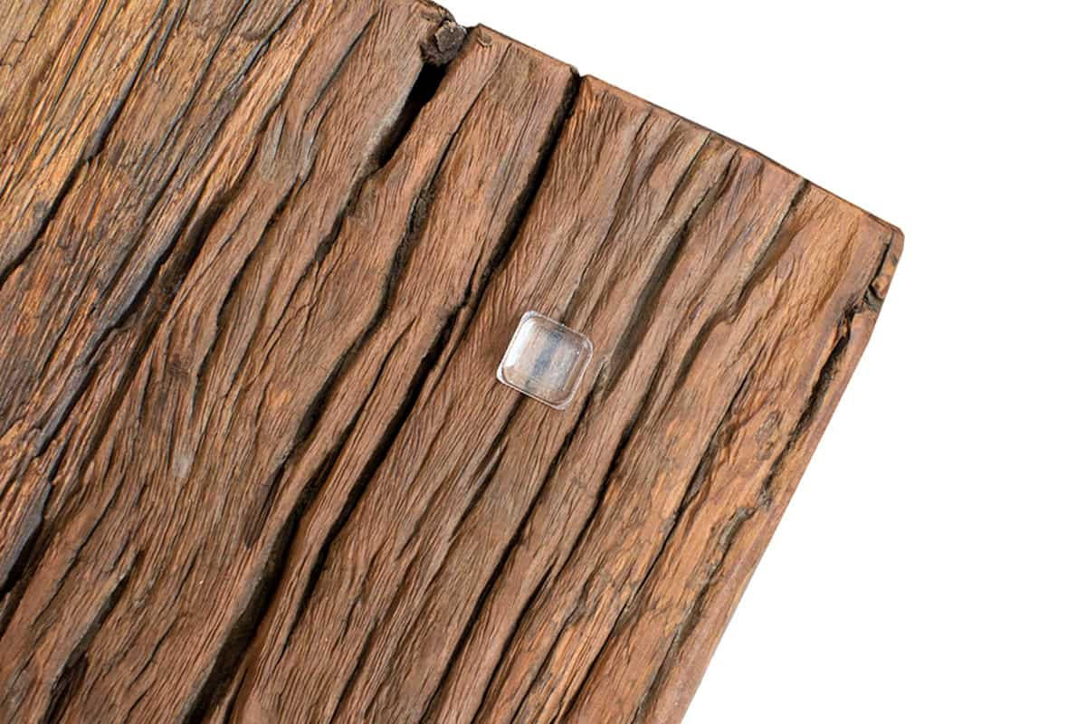 COUCHTISCH BARRACUDA Teakholz kufen Natur|Silber 110cm - Silberfarben/Goldfarben, Glas/Holz (60/110/40cm) - riess-ambiente