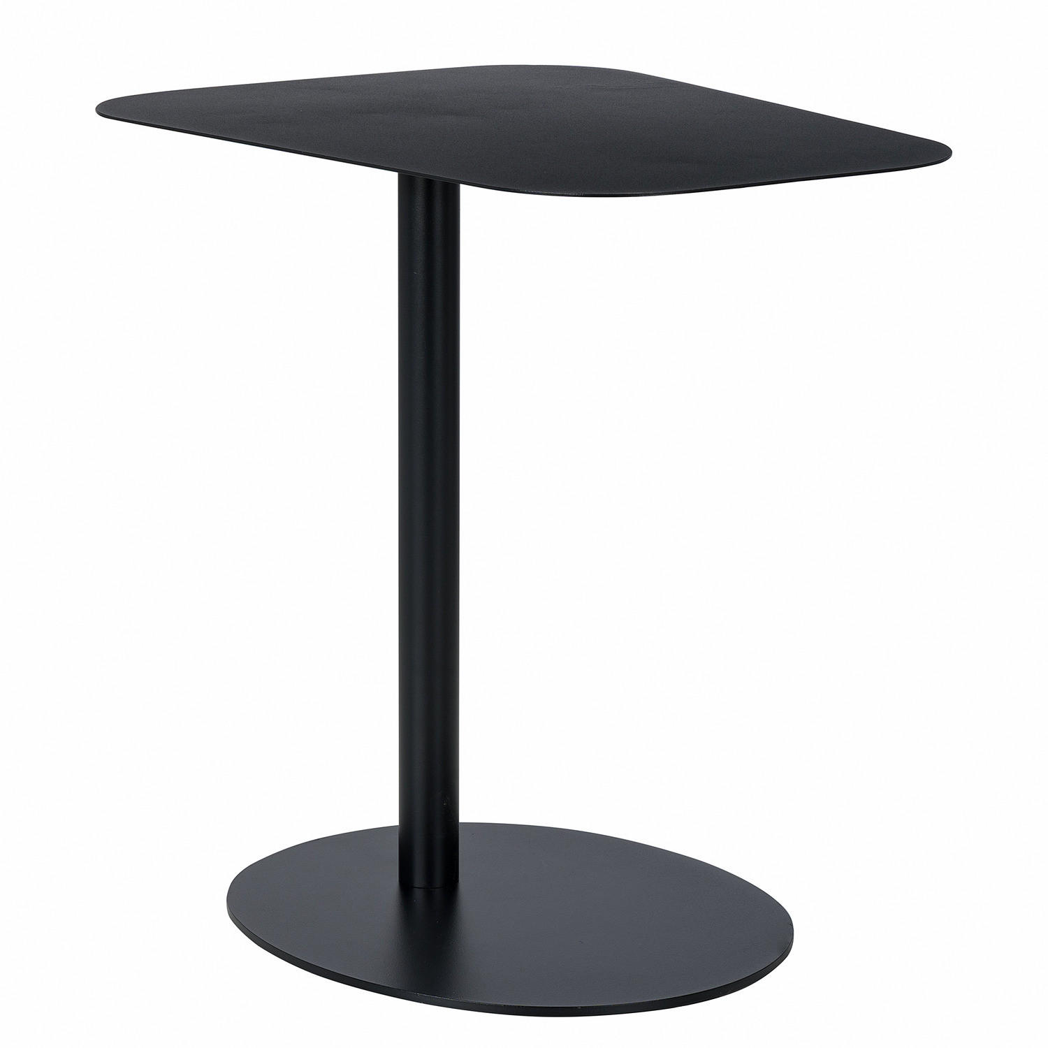 HOME24 Beistelltisch Lothrop - Schwarz, Metall (50/50/38cm) - home24