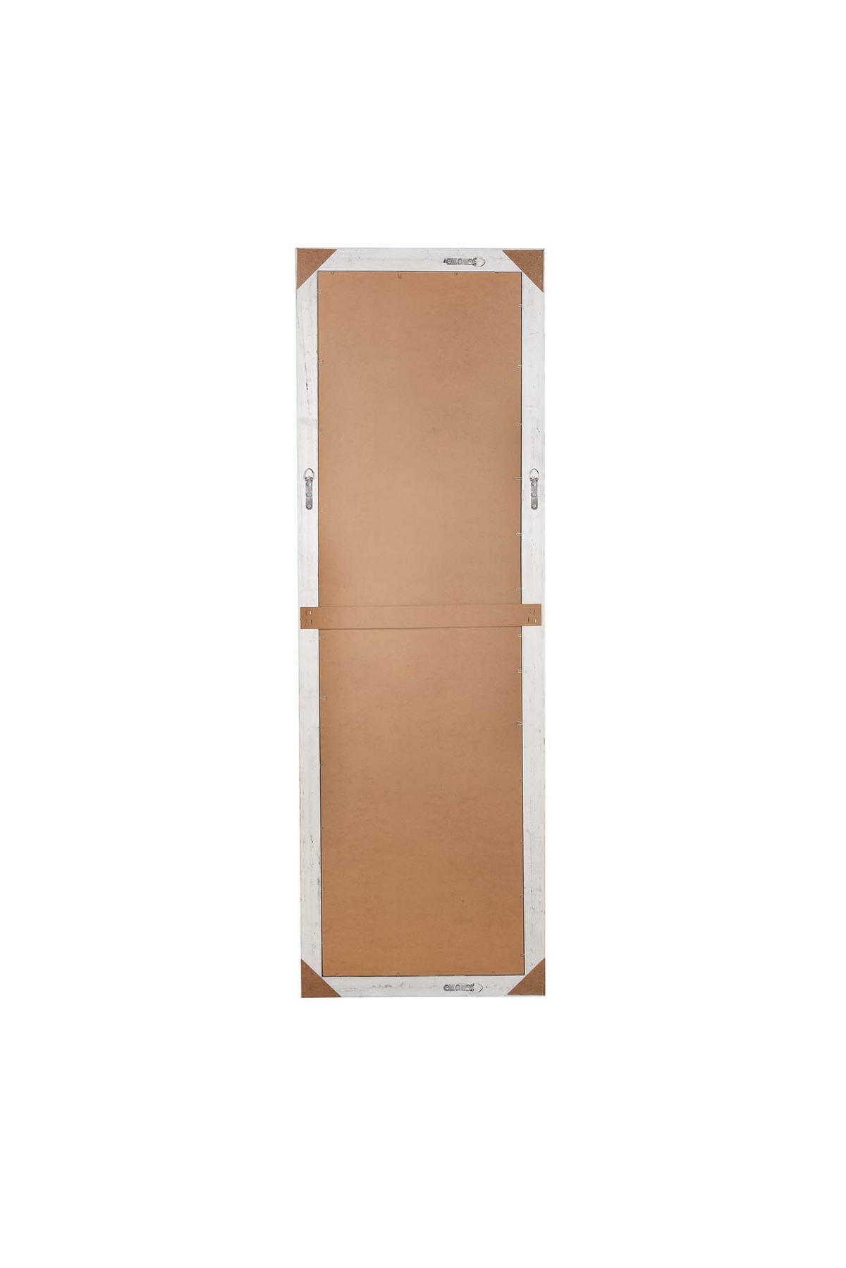 WANDSPIEGEL Tanja Weiß - 50 x 150cm - Weiß, Holz (50/150/3cm) - Niermann