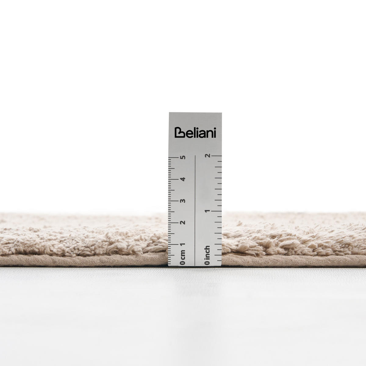KOUPELNOVÁ PŘEDLOŽKA Světle hnědá 60/90 cm Bavlna Babail - hnědá/světle hnědá, textil (60/90cm) - Beliani
