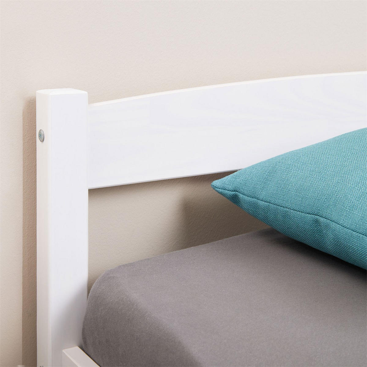 EINZELBETT FELIX-2 90X190 CM - Weiß, Holz (90/190cm) - IDIMEX