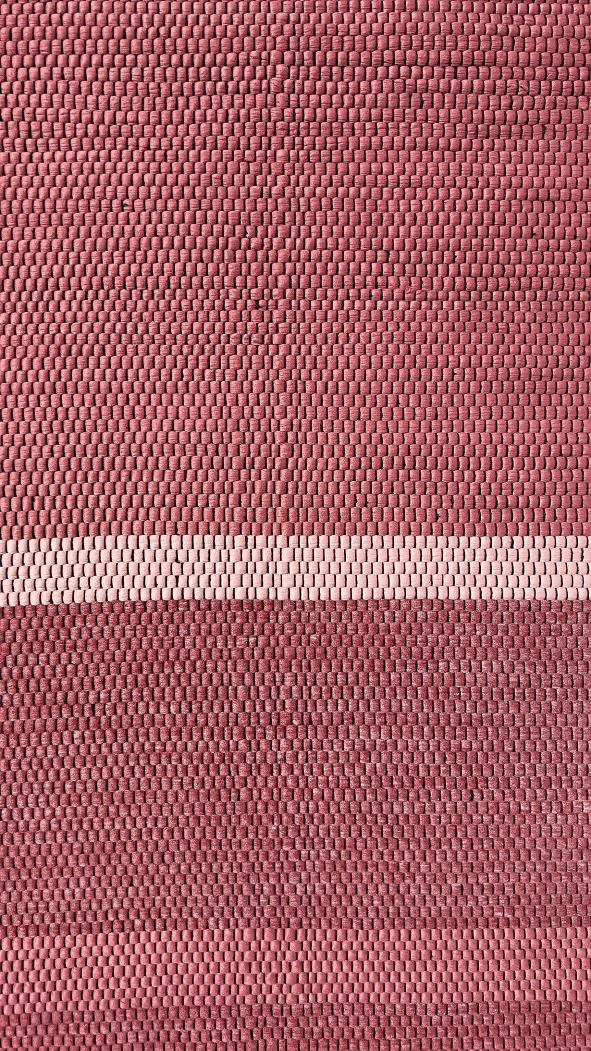 TEPPICH aus recycelten Fasern handgewebt rosa - Pink, Naturmaterialien (160/230cm) - AFK Living