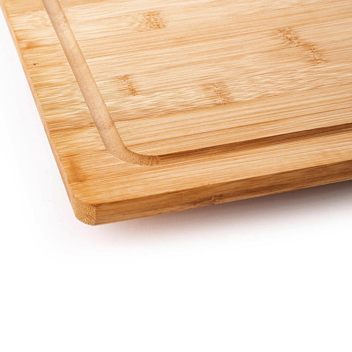 SCHNEIDEBRETT Bambus 45/35 cm - Braun, Naturmaterialien (35/45cm) - Excellent Houseware