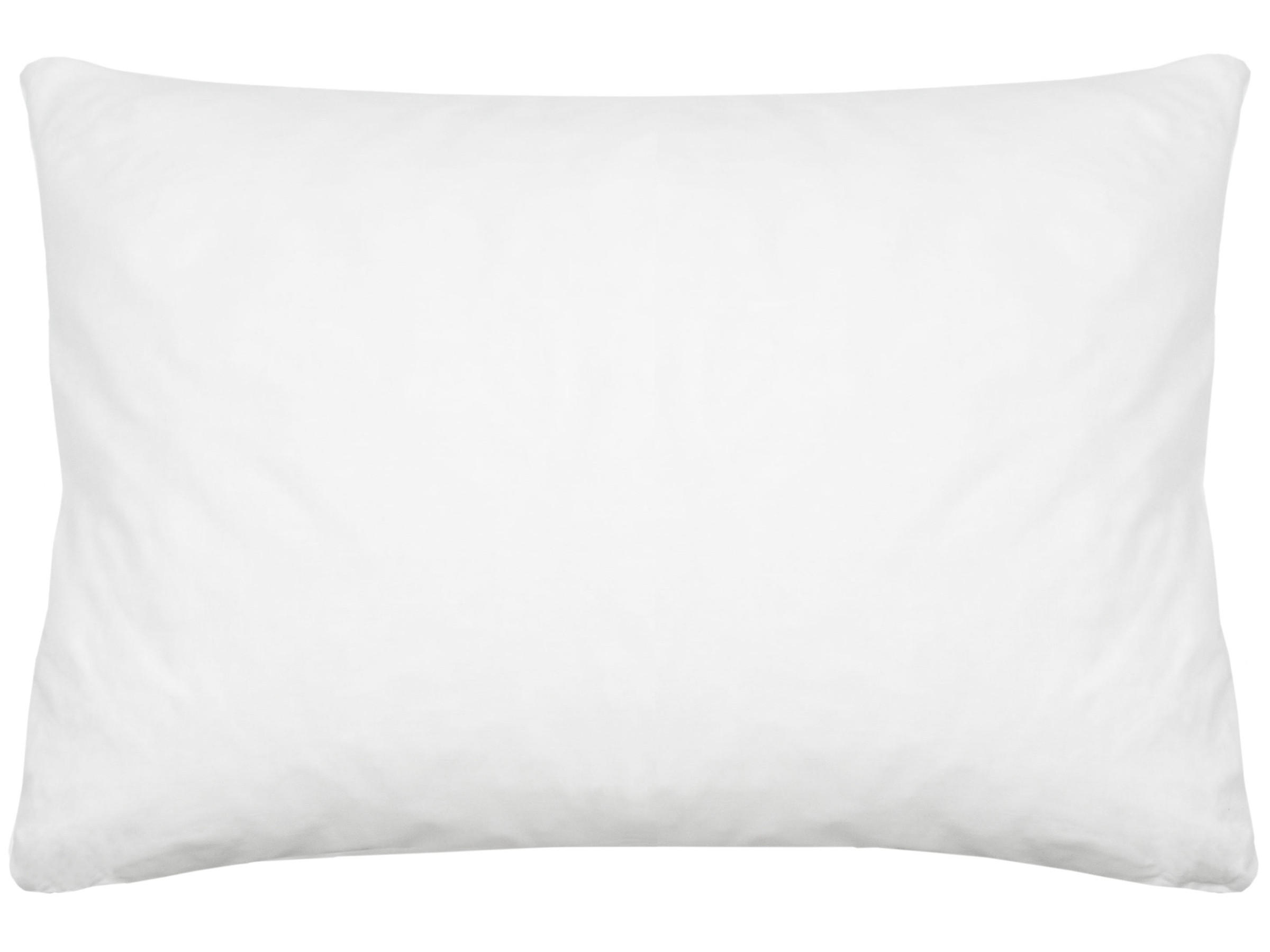 KISSEN, 40x60 cm, 50% Polyester, 50% Baumwolle, Weiß - Weiß, Textil (40/60cm) - Zollner