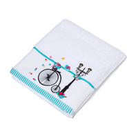 HANDTUCH Hochrad weiß - Weiß, Textil (50/80cm) - Homescapes