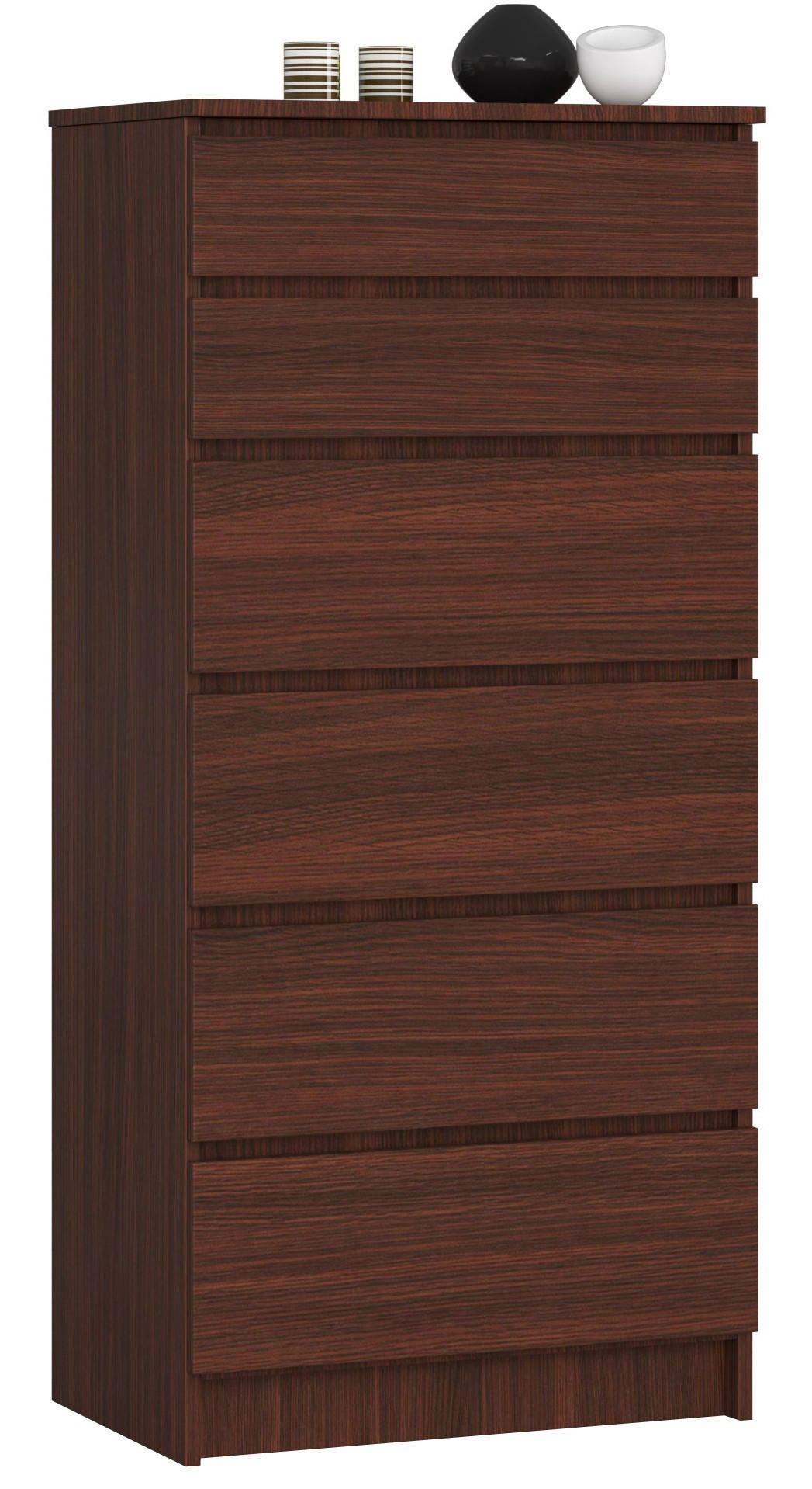 Raumhirsch Furniture Kommode Dunkelbraun 60x130x40 cm