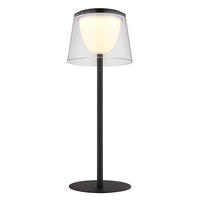 LED TISCHLEUCHTE Mariam Schwarz - Schwarz, Metall (13/13/34cm) - Globo Lighting