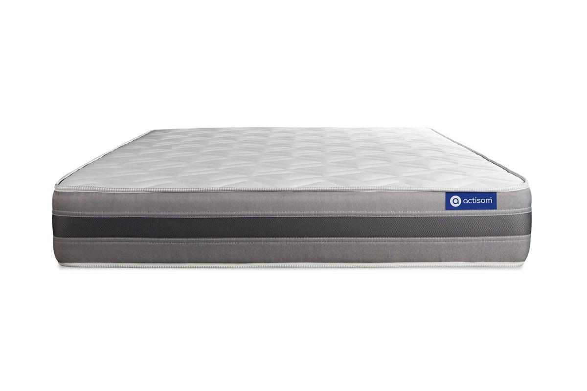 MATRATZE Actiflex relax Taschenfederkern und Memory-Schaum 140 x 220 cm h1 - Weiß, Textil (140/220cm) - ACTISOM