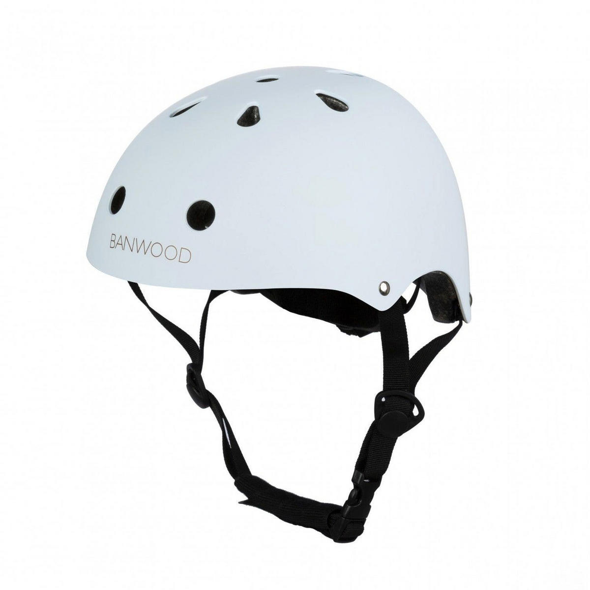 FAHRRADHELM für Kinder 3-7 Jahre, Himmel - Hellblau, Kunststoff (21/24cm) - Banwood