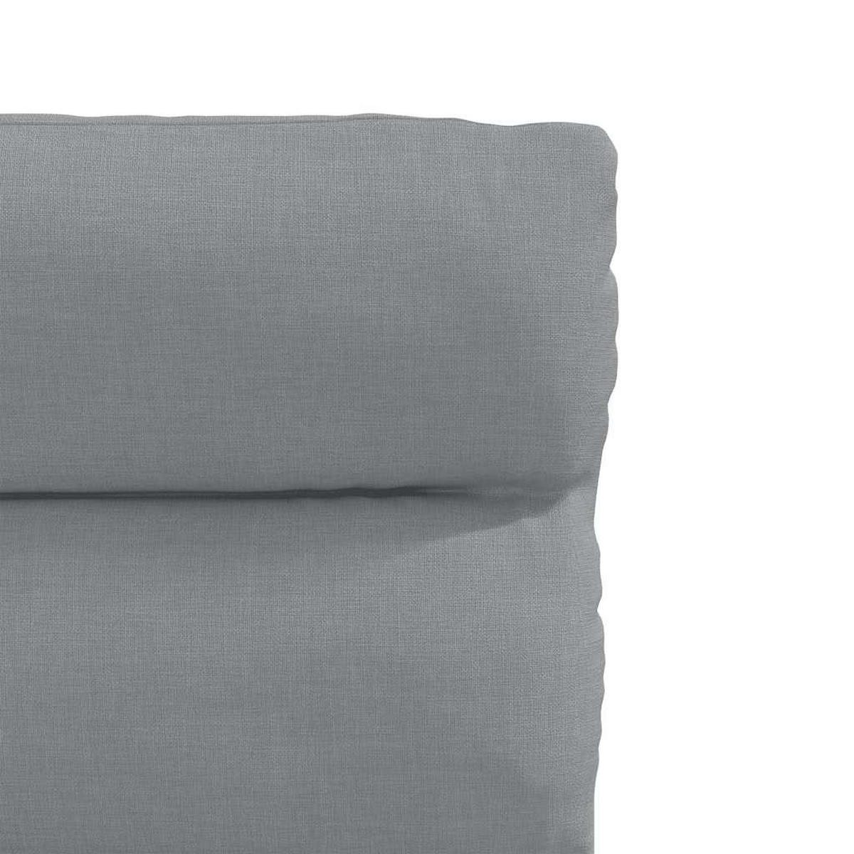 ESSZIMMERSTÜHLE 2 Stk. Hellgrau Stoff 45*54*86cm - Hellgrau, Metall (45/86/54cm) - ZMH