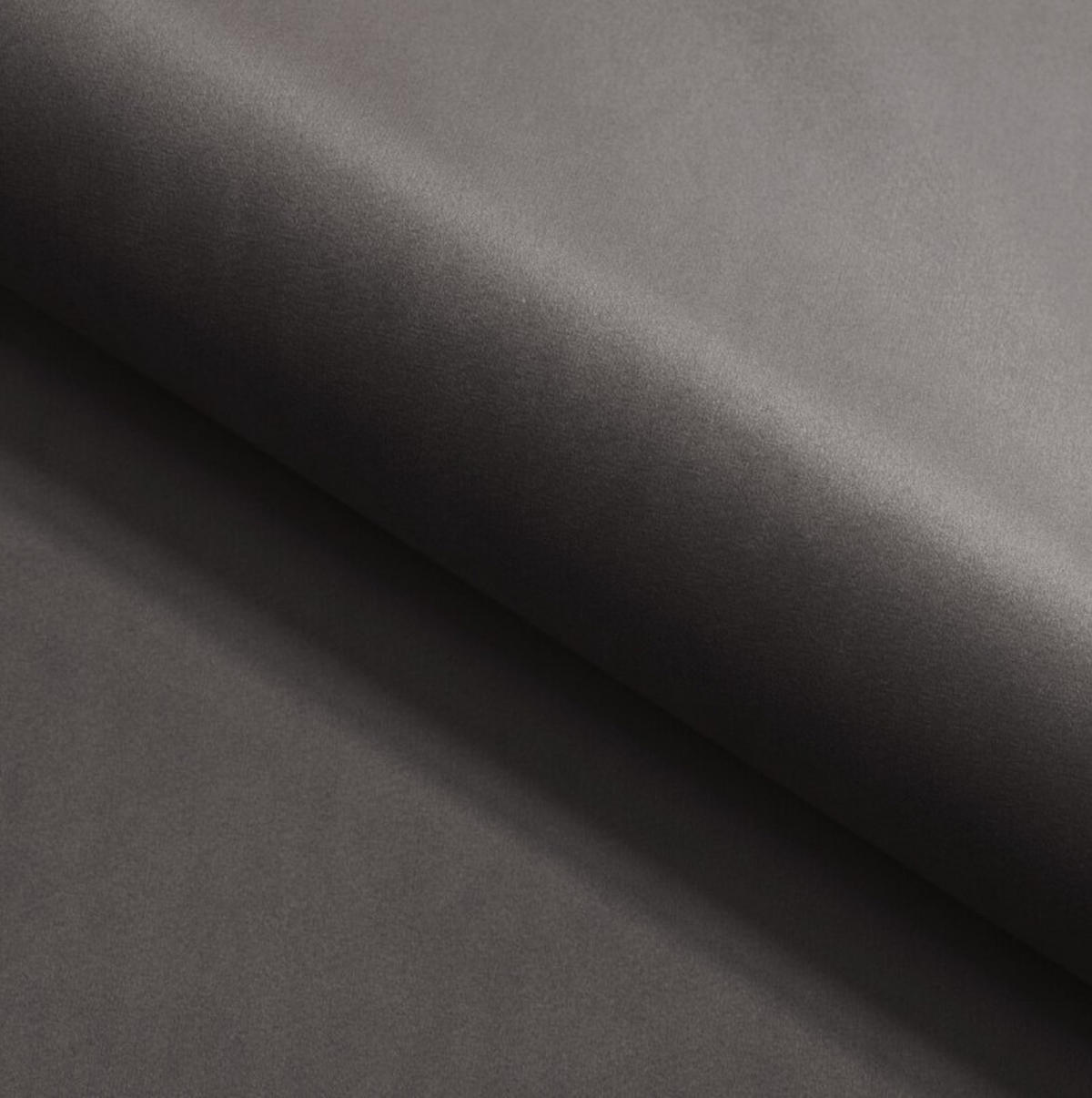 ECKSOFA GLOSS mit Schlaffunktion, Ottomane & goldenen Füßen – Samtsofa im GLOSSour-Stil mit Zierkissen, 258x167x91cm, Linke, SCHWARZ - Schwarz, Holz/Textil (167/258cm) - DomoHome