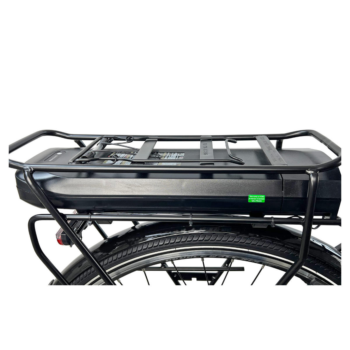 CITY E-BIKE 28" COUNTY, ANTHRAZIT - Anthrazit, Metall (125cm) - LLOBE