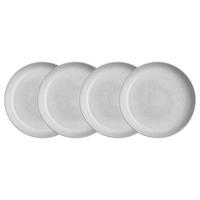 PASTATELLER (4er Set) Henley - Grau, Keramik (23/23/5cm) - BUTLERS