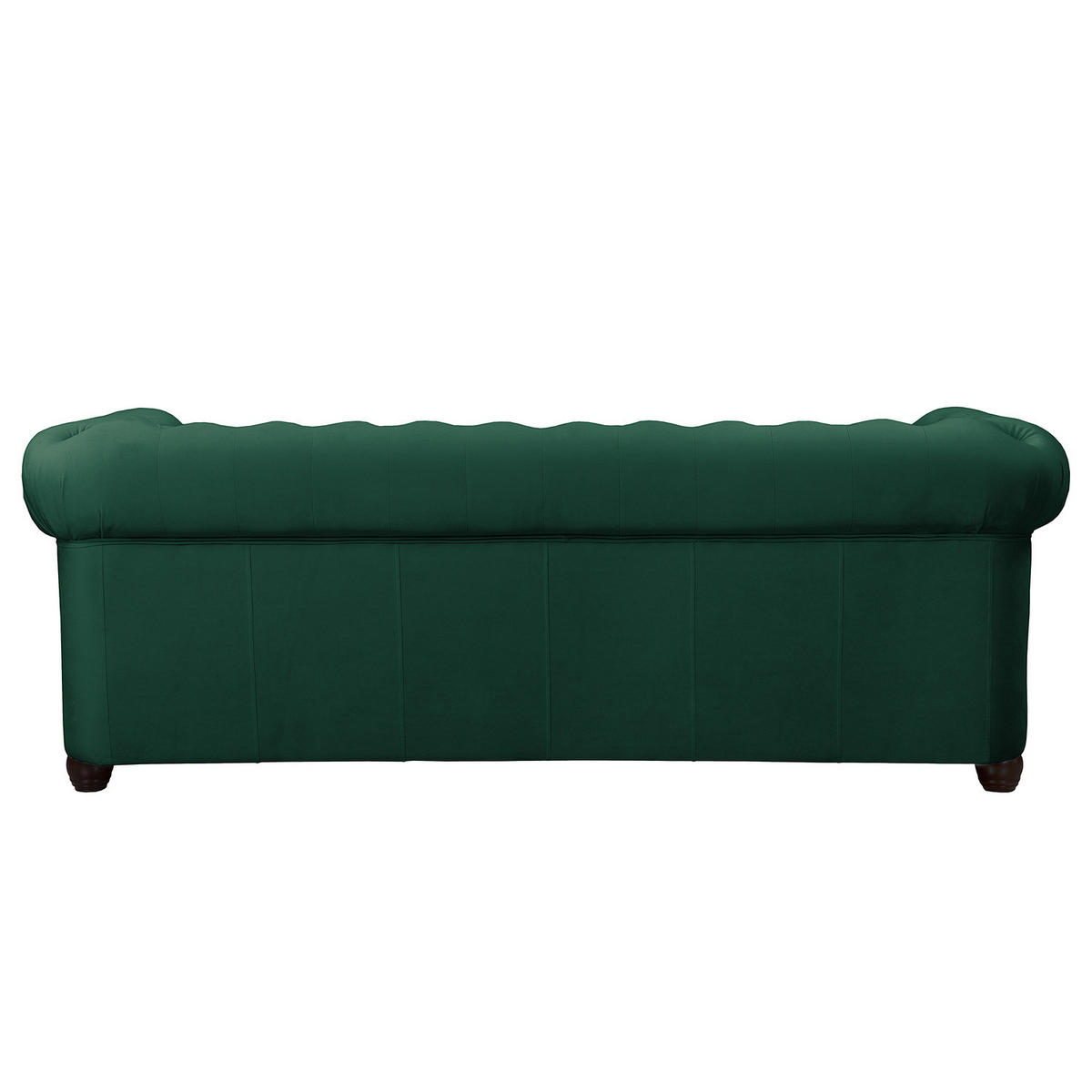3-SITZER SOFA - Dunkelgrün, Textil (203/72/86cm) - home24