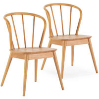 STUHL 2er-Set Brisa Eiche Farbe, Massivholz - Honigeiche, Holz (47/83/59cm) - VS Venta-stock