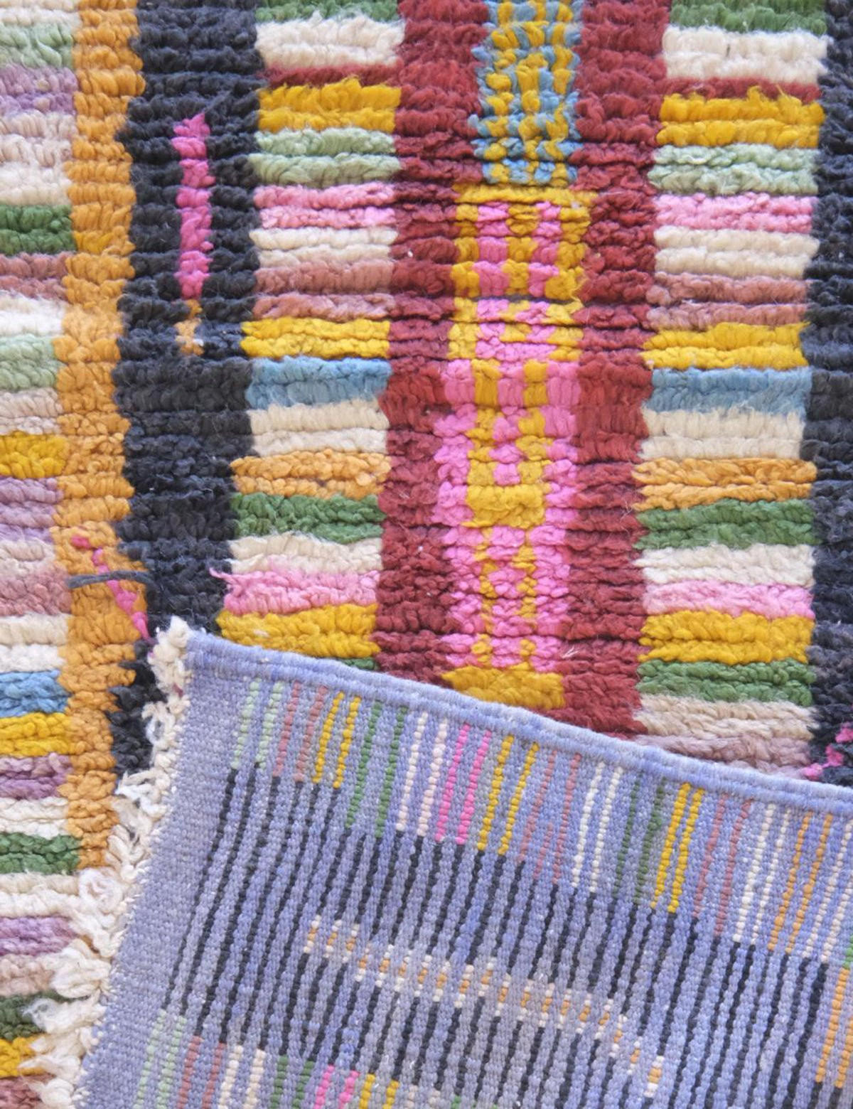 BERBERTEPPICH aus reiner Wolle 72x 355 cm - Multicolor, Naturmaterialien (72/355cm) - AFK Living