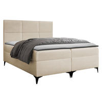 BOXBETT Fava - Naturfarben, Holz/Textil (160/200cm) - MIRJAN24