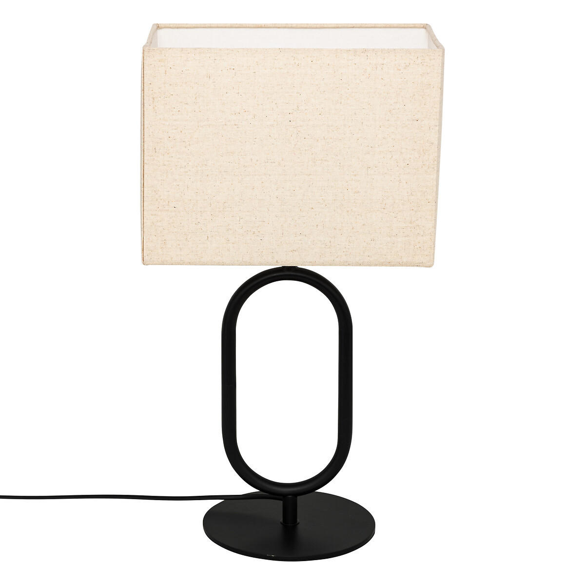 TISCHLAMPE Alec 52 cm - Beige, Metall (28/18/52cm) - Atmosphera Createur d´interieur