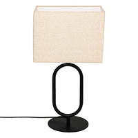 TISCHLAMPE Alec 52 cm - Beige, Metall (28/18/52cm) - Atmosphera Createur d´interieur