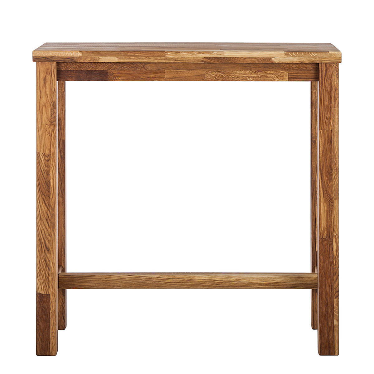 BARTISCH - Eiche massiv - Eichefarben, Holz (45/108/107cm) - home24